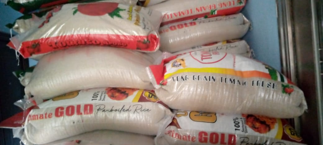 Food drive distribution by the Ojemba and Sam Foundation