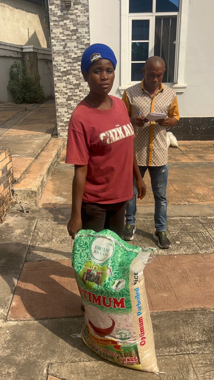 Widow support provided by the Ojemba and Sam Foundation