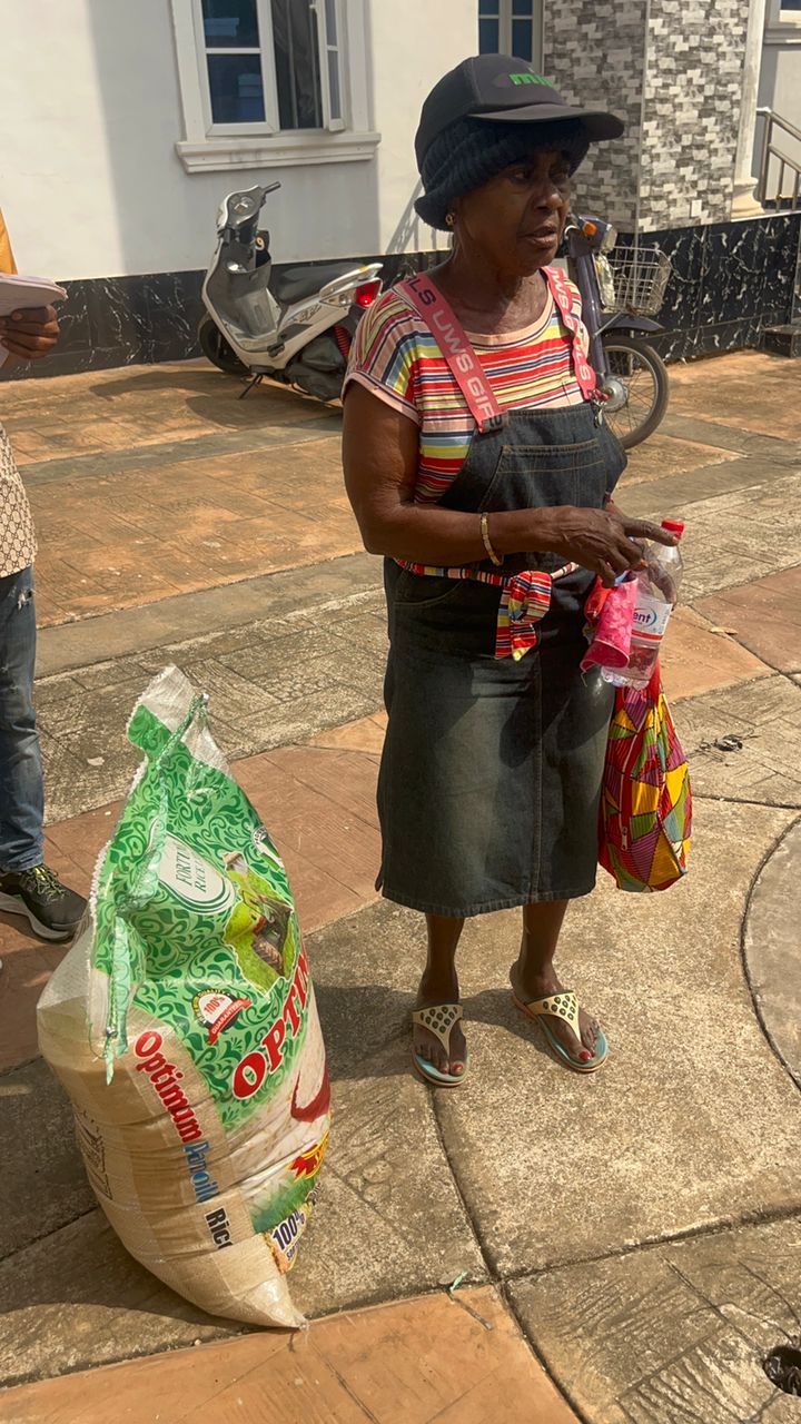 Widow support provided by the Ojemba and Sam Foundation