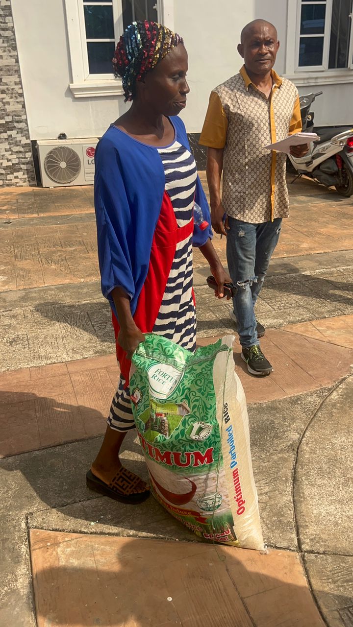 Widow support provided by the Ojemba and Sam Foundation