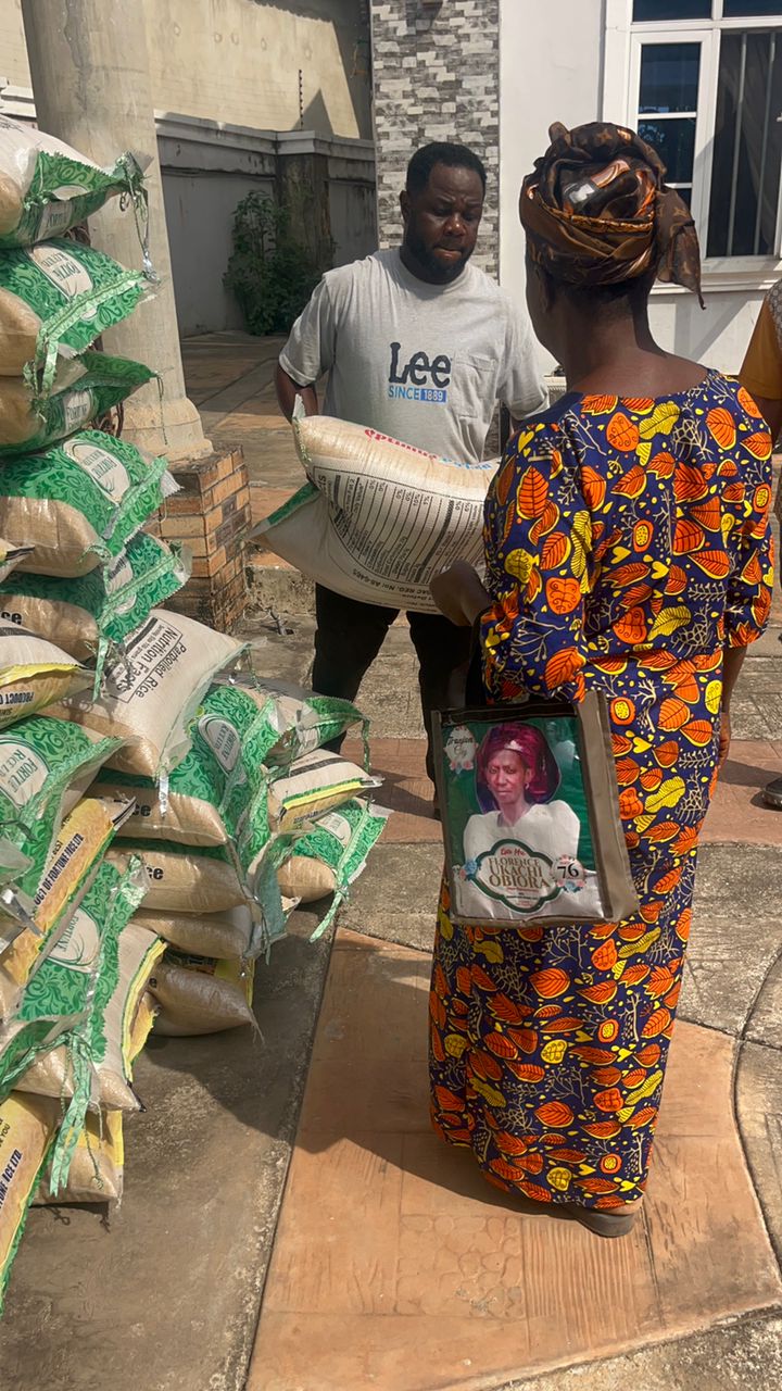 Widow support provided by the Ojemba and Sam Foundation